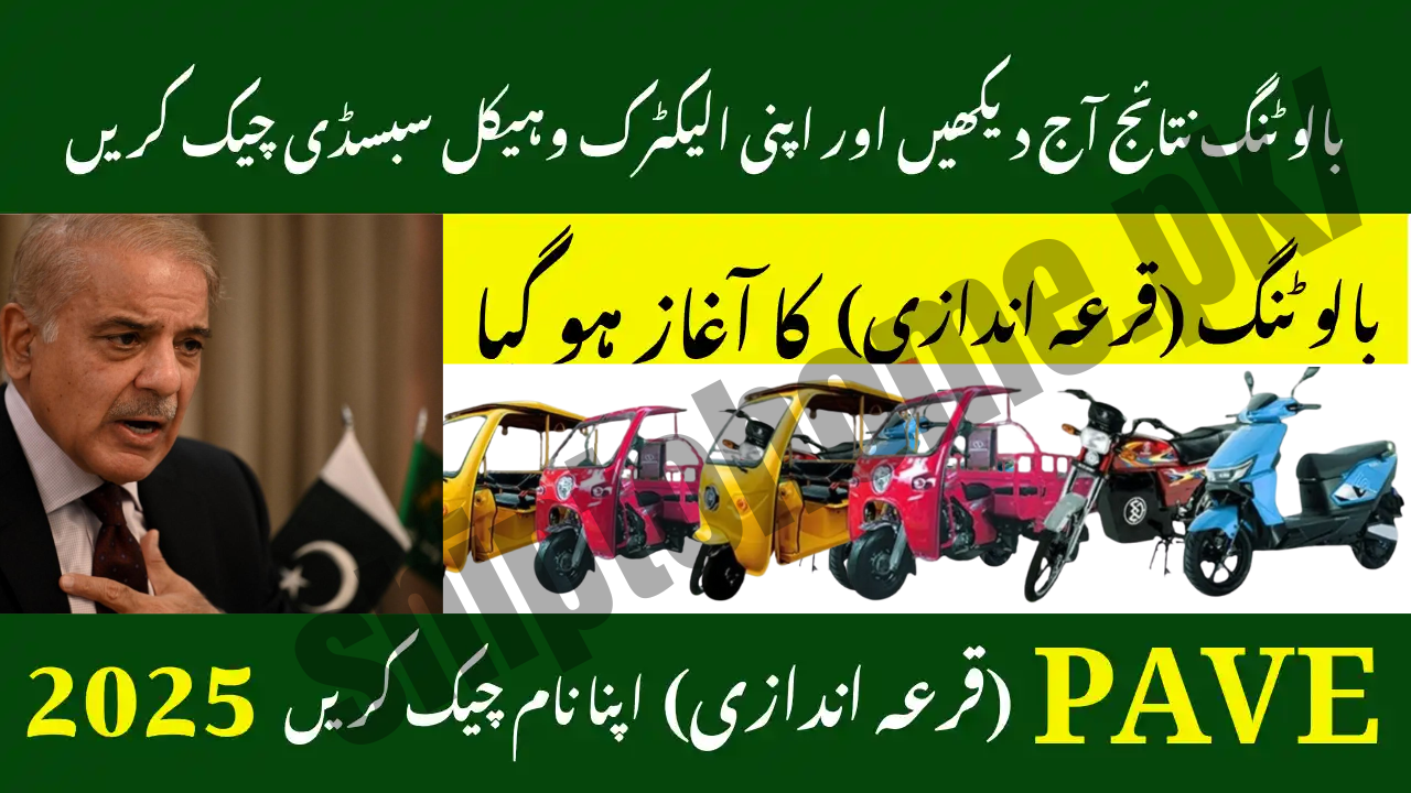 PAVE Balloting Results