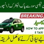 CM Punjab E-Taxi Interest-Free Electric Transport Scheme