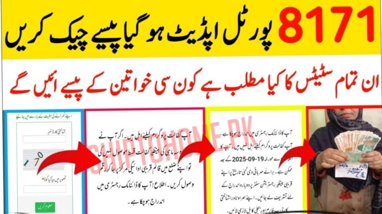 How to Check PMT Score on 8171 Web Portal (Updated Guide 2025)